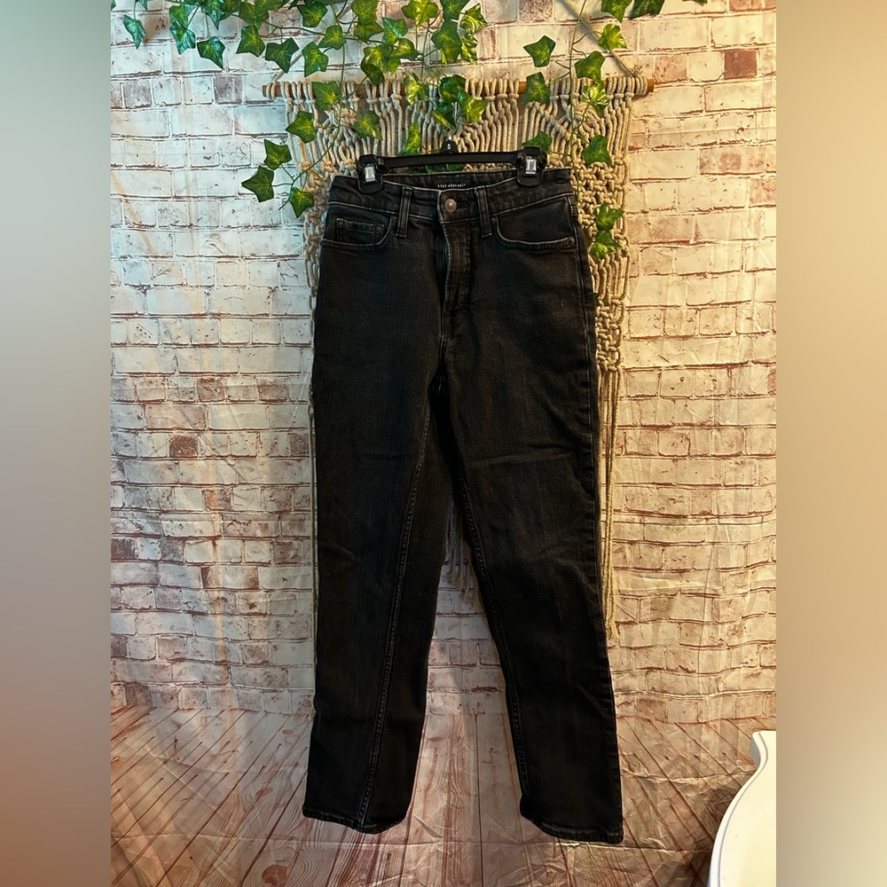 free assembly black jeans